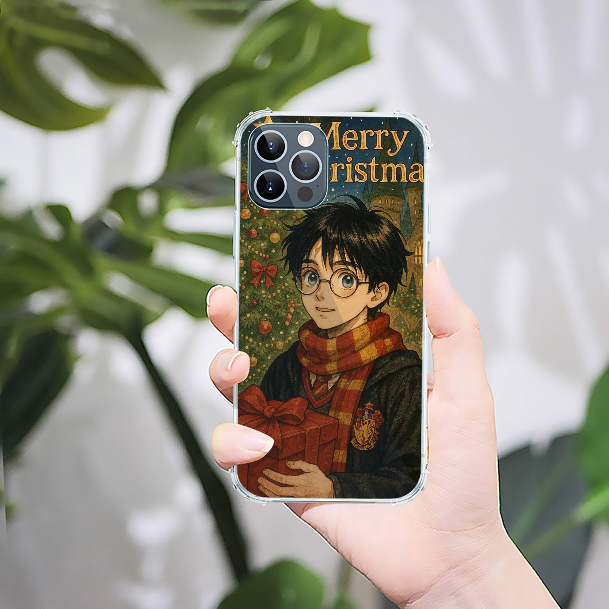 （画像用） Harry Potter ハリー・ポッターシリーズ 【iPhone 12シリーズ対応】透明スマホケース（クリアソフトケース）